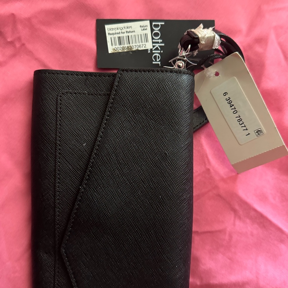 Brand New Botkier Textured Black Wallet